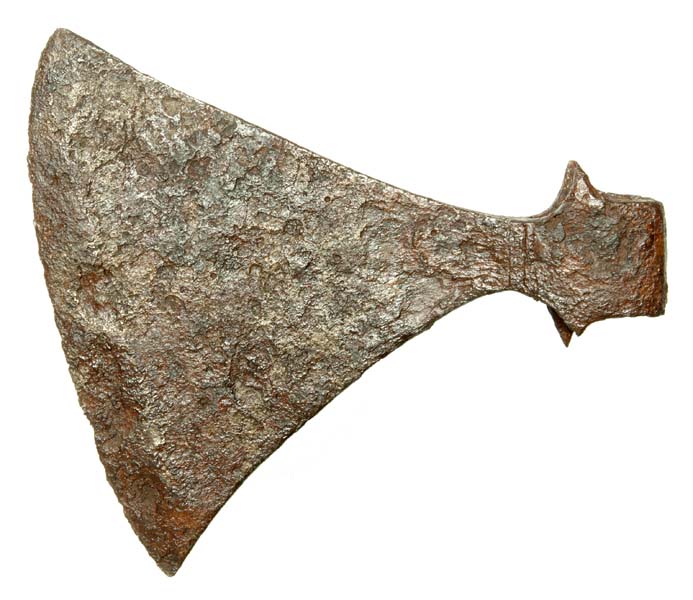 Iron axe head
