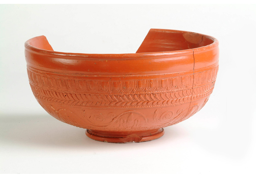 Decorated Samian Ware Top Level Group